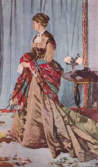 Claude Monet Madame Gaudibert china oil painting image